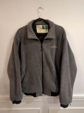 WearGuard Style 1437 H Full Zip Fleece Jacket Gray Size L